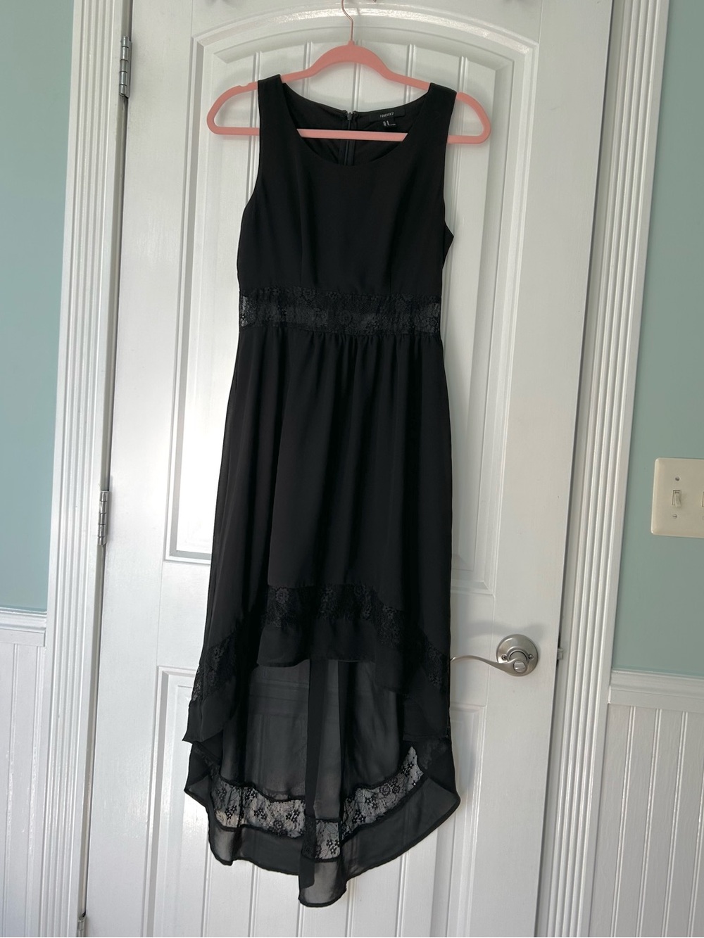 Black High-Low Formal Dress